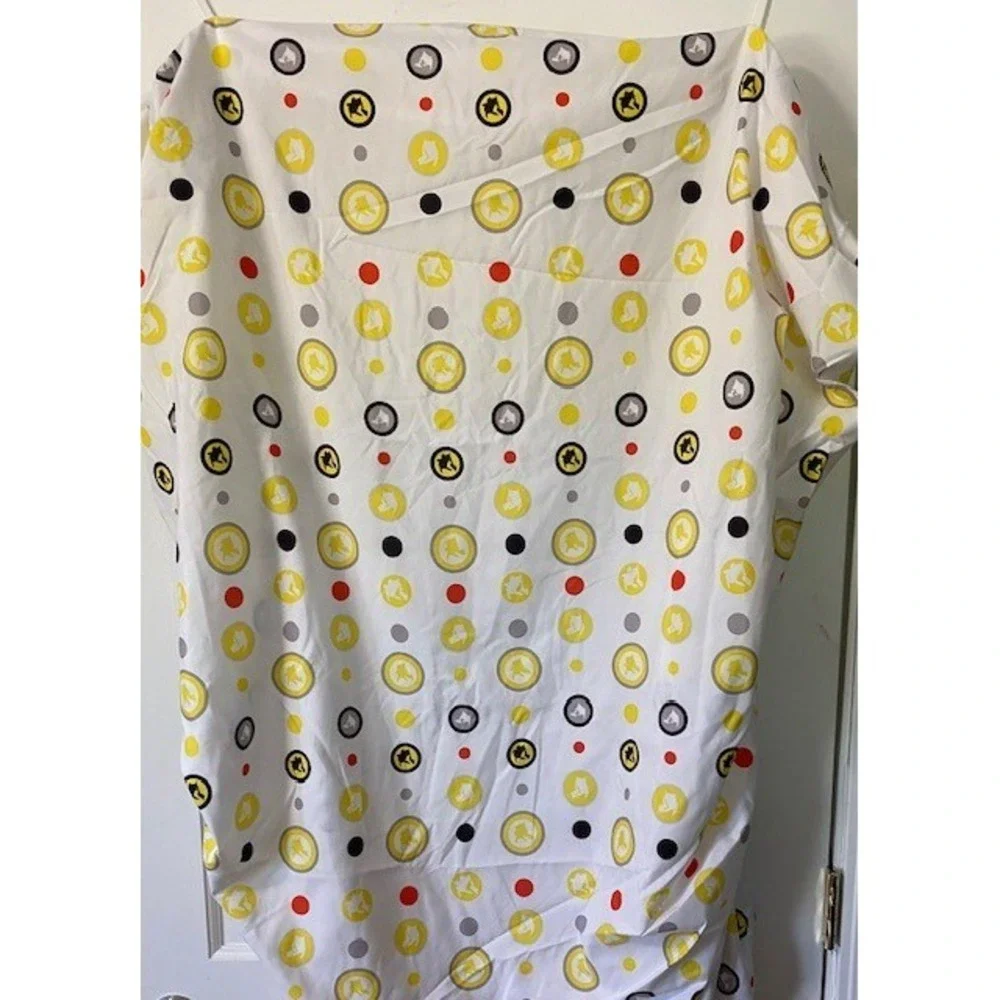 Pokemon Fitted Sheet Kids Twin White Yellow Good Pikachu Polka Dot Bedding‎